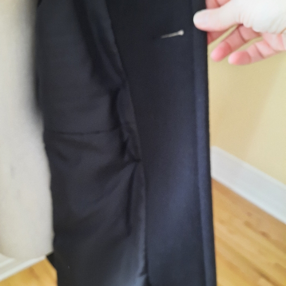 Vintage black wool coat - Picture 9 of 15